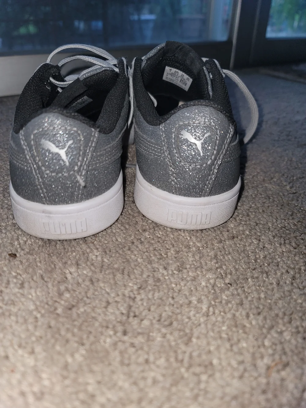 Puma sparkling silver